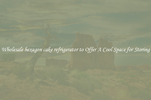 Wholesale hexagon cake refrigerator to Offer A Cool Space for Storing