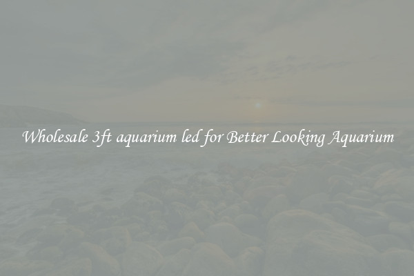 Wholesale 3ft aquarium led for Better Looking Aquarium