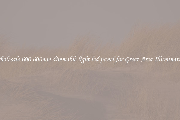 Wholesale 600 600mm dimmable light led panel for Great Area Illumination